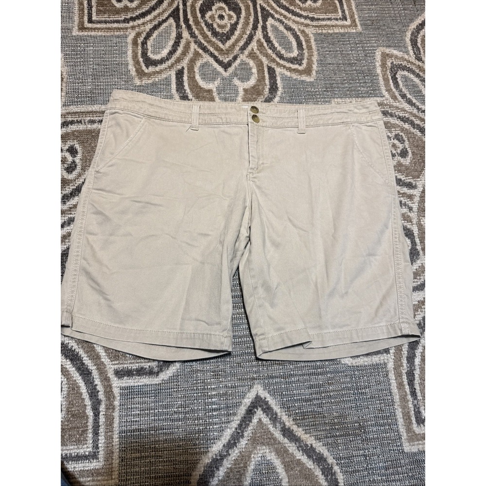 American Eagle Women's Khaki Shorts Stretch Casual